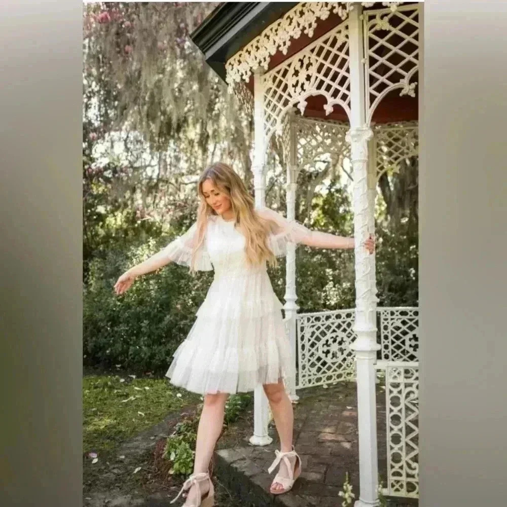 Ivy City Co White Dress